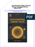 Download ebook Spatiotemporal Random Fields Second Edition Theory And Applications Pdf full chapter pdf