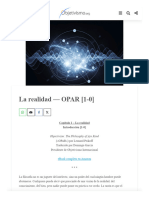 La Realidad - OPAR (1-0)