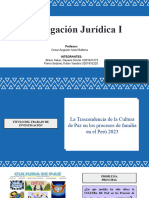 La Trascendencia de La Cultura de Paz en Los Procesos Judiciales de Familia en El Peru 2023 Proceso