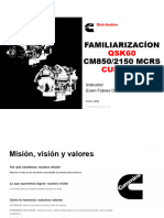 Familiarizacion Qsk60cm2150 Mcrs PDF