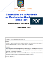 Semana 2a-2017-1 Cinematica de La Particula (1)