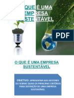 PALESTRA - o que é uma empresa sustentavel 09-03.ppt