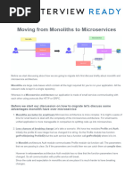 Monoliths To Microservices