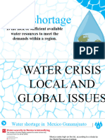 Water Shortage Presentation