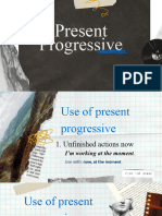 Present Progressive Grammar