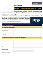 YIPP Formulaire de Référence FR