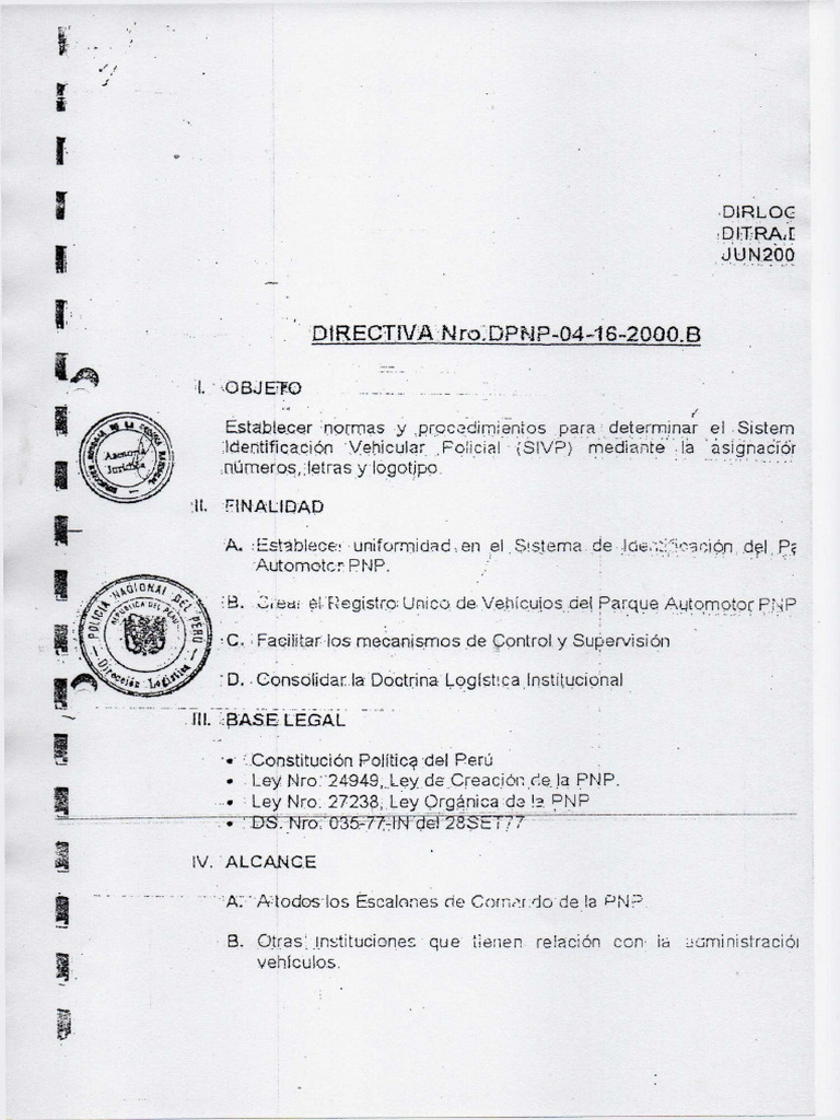 Directiva Logotipos Um | PDF | Policía | Vehículos terrestres