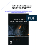 Download ebook Extreme Wildfire Events And Disasters Root Causes And New Management Strategies Pdf full chapter pdf