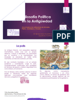 Clase No. 2, Filosofía Política en La Antigüedad (Grecia y Roma)