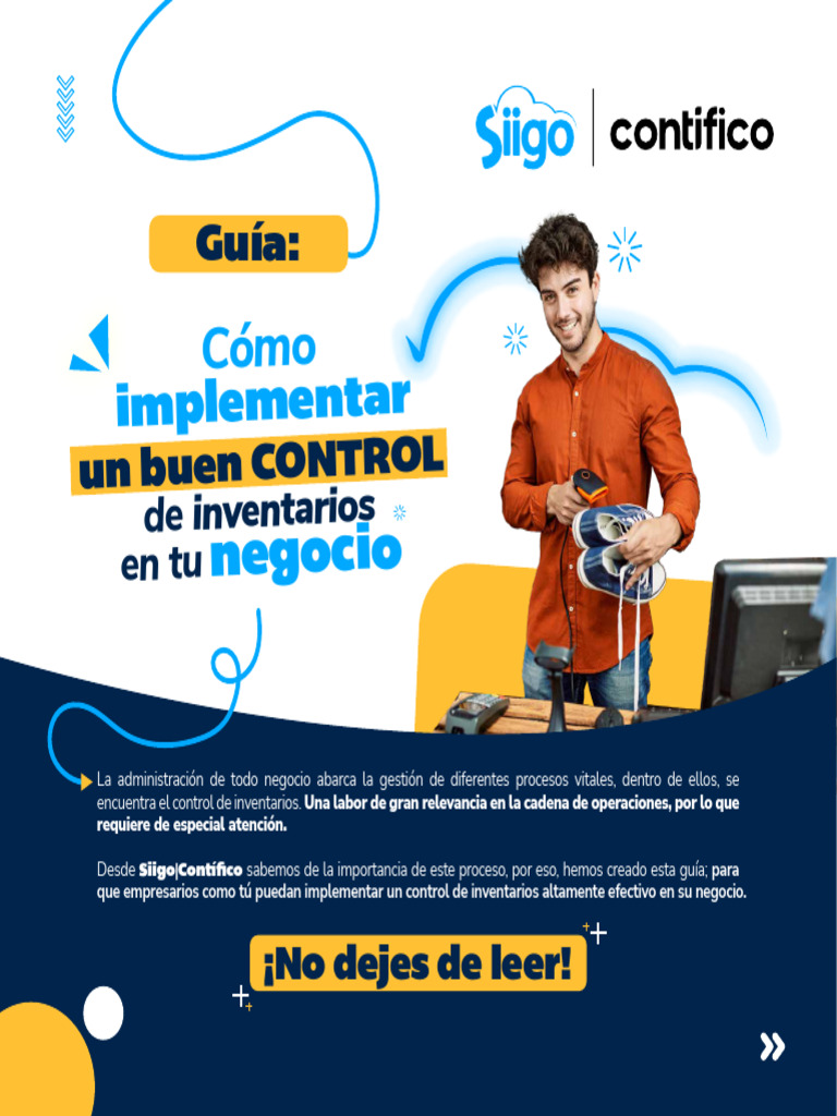 Contifico Guia Implementa Buen Control de Inventarios | PDF | Software ...