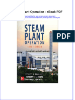Download ebook Steam Plant Operation Pdf full chapter pdf