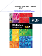 Ebook Statistics Learning From Data PDF Full Chapter PDF