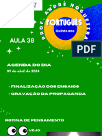 Aula 38 - 5 ano        