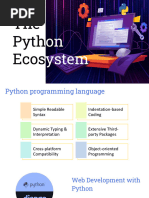 Python Ecosystem