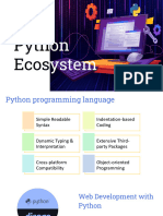 Python Ecosystem