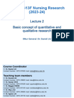 Week 2 Basic Concept of Quantitative and Qualitative Research - StudentVersion