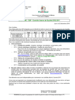 BIOCHIMIE  CQP - Contrôle Interne de Qualité (CIQ) 2011