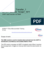 Infineon-UART DMA Transfer 1 KIT TC397 TFT-Training-v01 02-EN