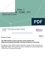 Infineon-STM System Time 1 KIT TC397 TFT-Training-v01 02-EN