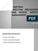 Infection Prevention and Patient Safety