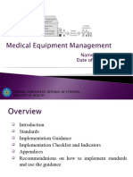 15. Medical Equipment Management presentation