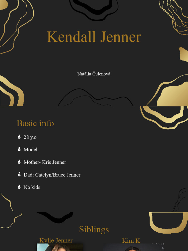 Kendall Jenner: Model, Career & Lifestyle | PDF | Home & Garden