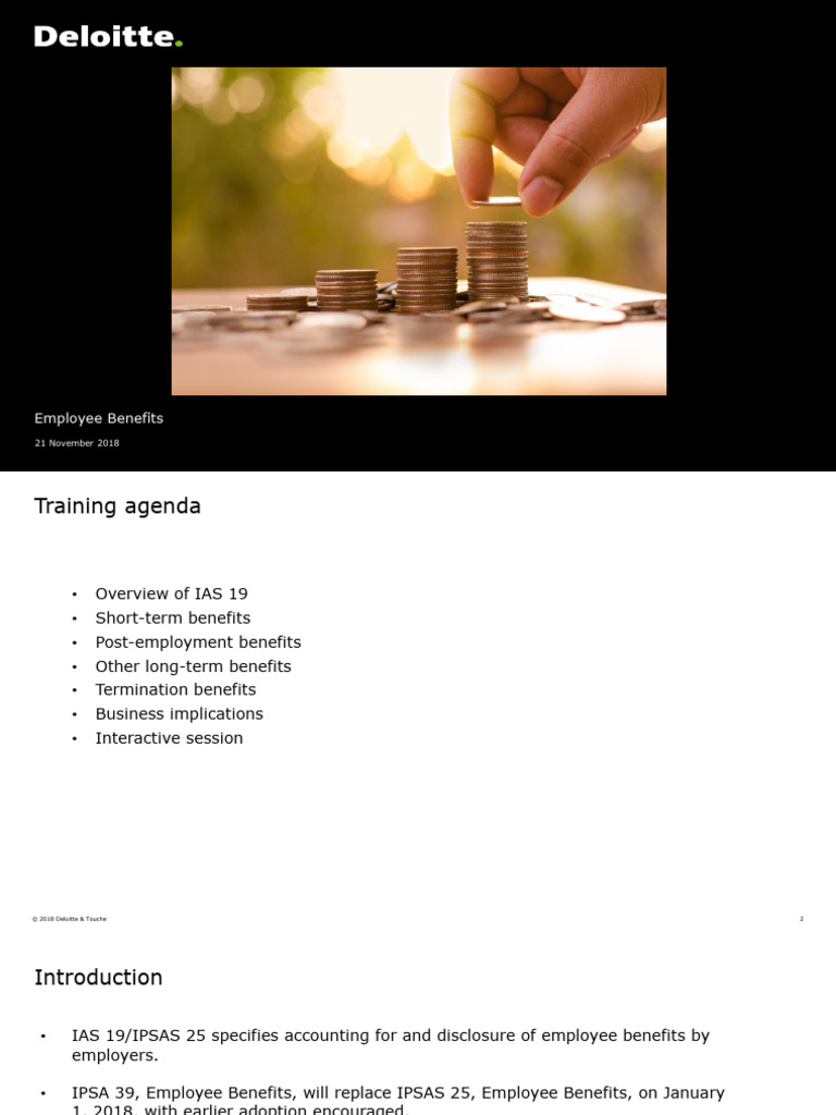Understanding Employee Benefits and IAS 19 | PDF | Defined Benefit ...