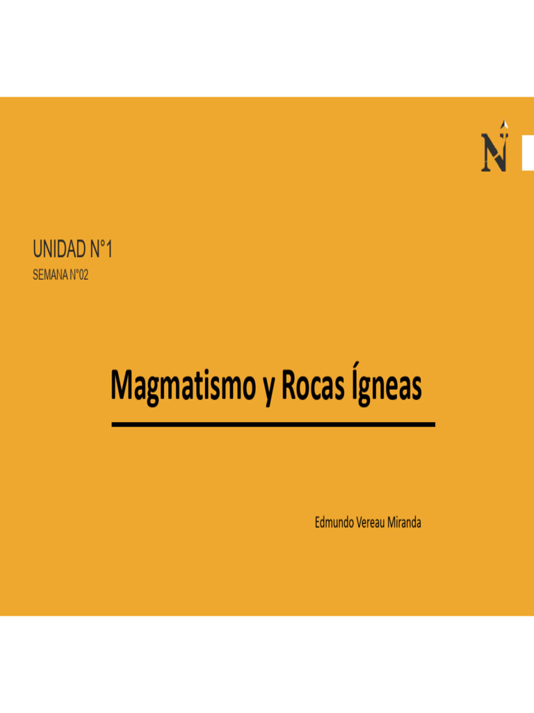 Magmatismo y Rocas Ígneas: Guía Completa | PDF | Roca ígnea | Roca ...