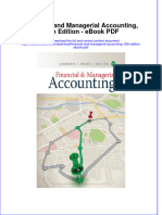 Download ebook Financial And Managerial Accounting 15Th Edition Pdf full chapter pdf