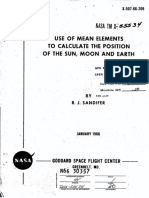 Use of Elements" TO - Position of The Sun, Moon and