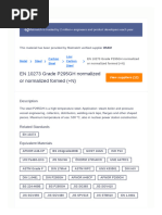 Minfm35736 en 10273 Grade p295gh Normalized or Normalized Formed N