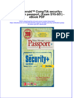 Download ebook Mike Meyers Comptia Security Certification Passport Exam Sy0 501 Pdf full chapter pdf