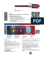 Atentie! Această Pagină În Format A4 Este Un Bilet Valabil (E-Ticket) ! Informatii Utile Despre E-Ticket