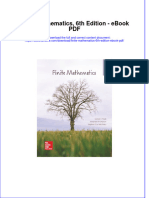Ebook Finite Mathematics 6Th Edition PDF Full Chapter PDF
