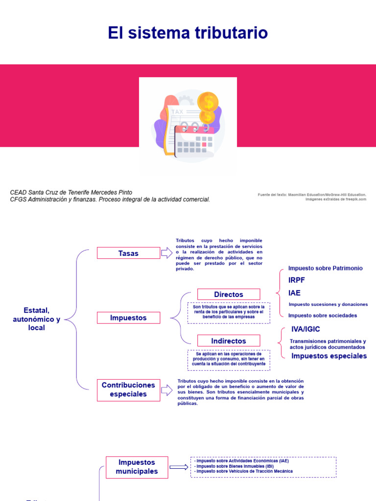 UT4 El Sistema Tributario | PDF | Impuestos | Economias