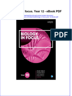 Ebook Biology in Focus Year 12 PDF Full Chapter PDF
