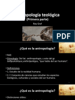 Antropología Teológica - Unidad 1 - Parte 1-1