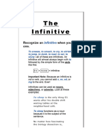 The Infinitive