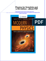 Ebook Modern Physics For Scientists and Engineers 5Th Edition PDF Full Chapter PDF