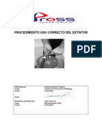 8.1,2.-PROCEDIMIENTO USO CORRECTO DEL EXTINTOR PROSS INGENIERIA