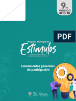 Lineamientos Programa Municipal de Estímulos 9na Versión 2024