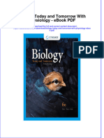 Download ebook Biology Today And Tomorrow With Physiology Pdf full chapter pdf