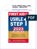 Ebook First Aid For The Usmle Step 1 2023 33Rd Edition PDF Full Chapter PDF