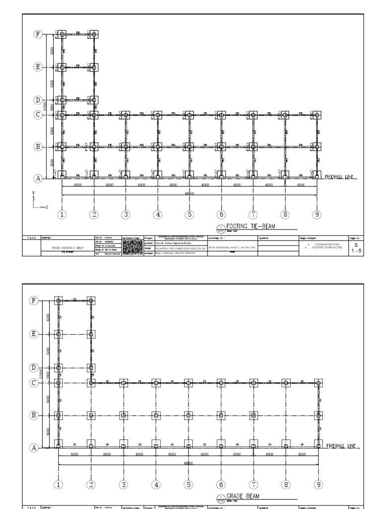 3-Storey Steel Prefab Building Plans | PDF | Components | Building ...