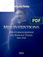 Mes inventions - L'autobiographie de Nikola Tesla - 1856 - 1943 (Proetudes.blogspot.com)