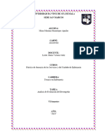 Analisis de Evaluacion de Desempeño