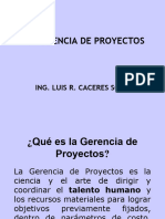 Unidad #01 La Gerencia de Proyectos