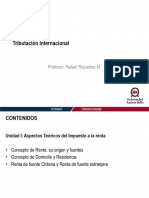 PPT, Tributación Internacional