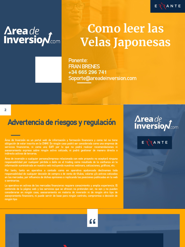 Guía para Leer Velas Japonesas | PDF | Economias