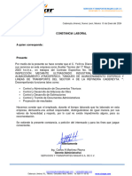 Carta Laboral Dianely